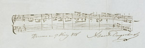 Lot 2371, Auction  106, Dreyschock, Alexander, Musikal. Albumblatt 1858
