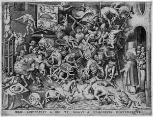 Lot 5057, Auction  106, Bruegel, Pieter d. Ä. - nach, Der Sturz des Zauberers Hermogenes
