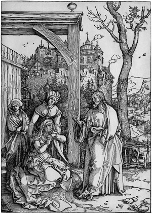 Lot 5091, Auction  106, Dürer, Albrecht, Christi Abeschied von seiner Mutter