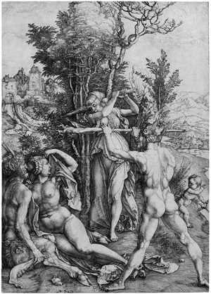 Lot 5098, Auction  106, Dürer, Albrecht, Die Eifersucht oder auch Herkules genannt