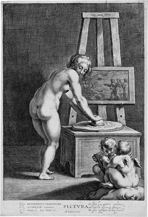 Lot 5131, Auction  106, Galle, Cornelis I, Pictura - Allegorie der Malerei
