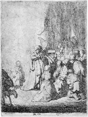 Lot 5235, Auction  106, Rembrandt Harmensz. van Rijn, Die Darstellung im Tempel