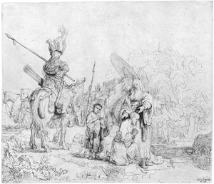 Lot 5241, Auction  106, Rembrandt Harmensz. van Rijn, Die Taufe des Kämmerers