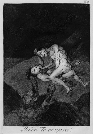 Lot 5380, Auction  106, Goya, Francisco de, Quien lo creyera!