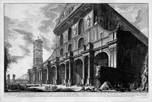 Lot 5417, Auction  106, Piranesi, Giovanni Battista, Veduta della Basilica di S. Paolo