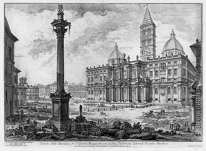 Lot 5418, Auction  106, Piranesi, Giovanni Battista, Veduta della Basilica di Sta Maria Maggiore...