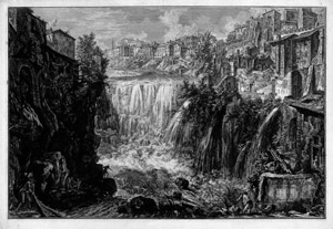 Lot 5428, Auction  106, Piranesi, Giovanni Battista, Veduta della Cascata