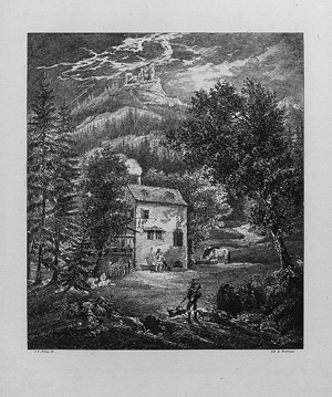 Lot 5590, Auction  106, Schinz, Johann Georg, Lithographische Original - Zeichnungen