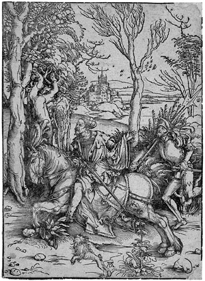 Lot 5673, Auction  106, Dürer, Albrecht, Ritter und Landsknecht