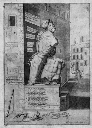 Lot 5751, Auction  106, Lafreri, Antonio, Statua di Pasquino