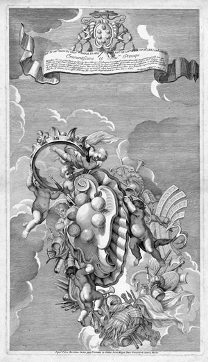 Lot 5857, Auction  106, Rossi, Giovanni Giacomo de, Allegorie auf das Geschlecht der Medici