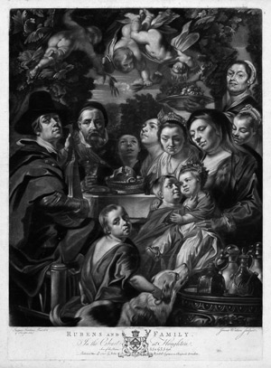 Lot 5902, Auction  106, Watson, James, Rubens und seine Familie
