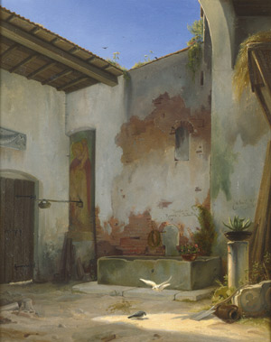 Lot 6073, Auction  106, Gail, Wilhelm, "Tomba di Romeo e Julietta"- Brunnenhof in Verona
