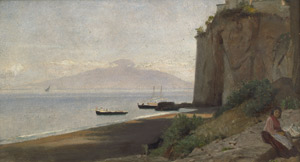 Lot 6101, Auction  106, Schick, Rudolf, Blick über den Golf von Neapel auf den Vesuv