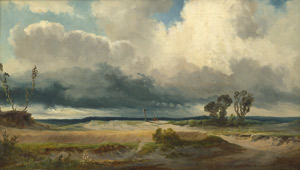 Lot 6108, Auction  106, Deutsch, 1852. Küstenlandschaft bei aufklarendem Wetter
