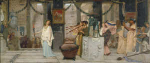 Lot 6211, Auction  106, Schick, Rudolf, Ein antikes Fest im Haus des Marcus Olconius in Pompei