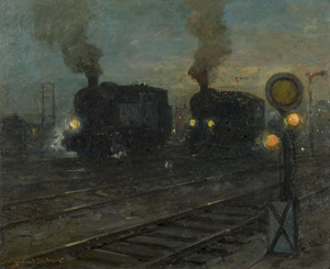 Lot 6246, Auction  106, Sandrock, Leonhard, Lokomotiven und Signale