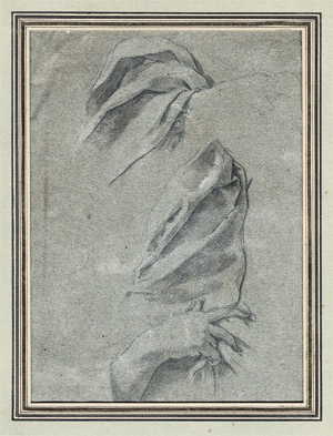 Lot 6556, Auction  106, Vouet, Simon - Umkreis, Hand- und Gewandstudien