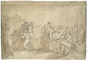 Lot 6605, Auction  106, Sabatelli, Luigi, Der Tod des Germanicus
