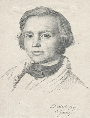 Lot 6672, Auction  106, Frøhlich, Lorenz, Porträt eines jungen Mannes