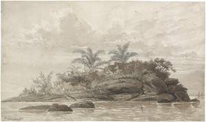 Lot 6719, Auction  106, Wiegandt, Bernhard, Felseninsel im Amazonasdelta