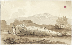 Lot 6723, Auction  106, Deutsch, 1834. Der Gigant im Jupitertempel zu Agrigent