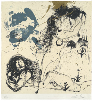 Lot 7092, Auction  106, Dalí, Salvador, Die Erschaffung Evas