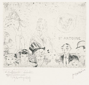 Lot 7417, Auction  106, Pascin, Jules, Tentation de St.-Antoine