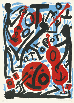 Lot 7423, Auction  106, Penck, A. R., Jazz-Combo