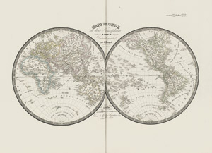 Lot 6, Auction  107, Brué, Adrien Hubert, Atlas universel de géographie