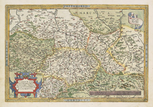 Lot 188, Auction  107, Ortelius, Abraham, Saxoniae, Misniae, Thuringiae