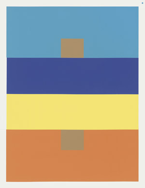 Lot 572, Auction  107, Albers, Josef, Interaction of Color