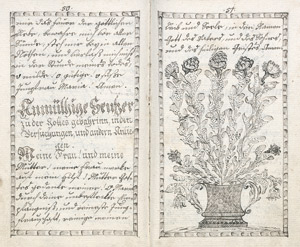 Lot 1010, Auction  107, Tägliche Andachts Ubungen, Deutsche Handschrift auf Papier