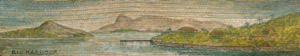Lot 1538, Auction  107, Fore-edge Painting, Ansicht der Hafenbucht von Rio de Janeiro