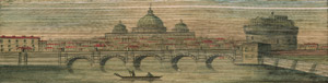 Lot 1539, Auction  107, Fore-edge Painting, Ansicht der Stadt Rom - Segelboote (Double Fore-edge Painting)