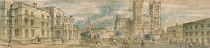 Lot 1540, Auction  107, Fore-edge Painting, Ansicht der Westminster Abbey in London