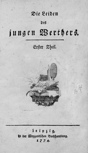 Lot 1570, Auction  107, Goethe, Johann Wolfgang von, Die Leiden des jungen Werthers (Erster Druck der EA)