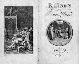 Lot 1620, Auction  107, Klinger, Friedrich Maximilian, Reisen vor der Sündfluth, 1795
