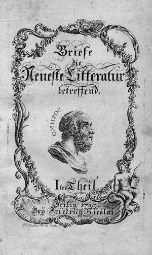 Lot 1628, Auction  107, Lessing, Gotthold Ephraim, Briefe die neueste Litteratur betreffend