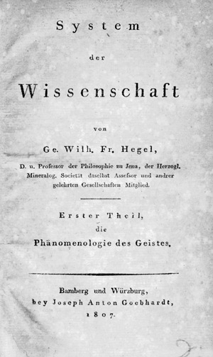 Lot 1719, Auction  107, Hegel, Georg Wilhelm Friedrich, System der Wissenschaft