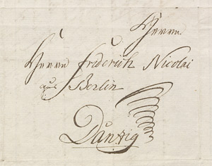 Lot 2110, Auction  107, Mendelssohn, Moses, Brief 1767 an Friedrich Nicolai