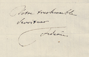 Lot 2131, Auction  107, Friedrich II., der Große, König von Preußen, Eigenhänd. Brief 1764