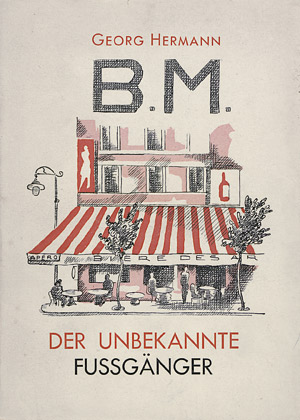 Lot 3157, Auction  107, Hermann, Georg, Der unbekannte Fußgänger