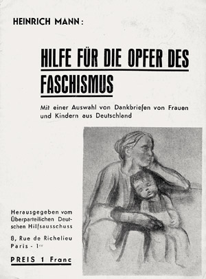 Lot 3259, Auction  107, Mann, Heinrich, Hilfe für die Opfer des Faschismus