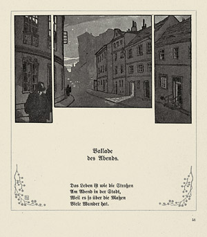 Lot 3754, Auction  107, Leppin, Paul und Steiner-Prag, Hugo - Illustr., Glocken, die im Dunkeln rufen