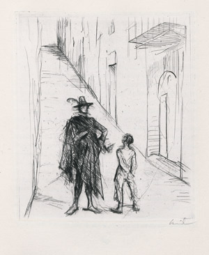 Lot 3788, Auction  107, Mendoza, Diego Hurtado de und Meid, Hans - Illustr., Leben des Lazarillo von Tormes