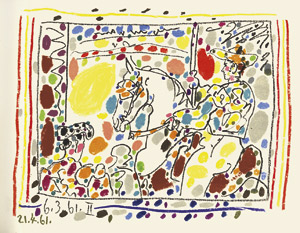 Lot 3828, Auction  107, Sabartés, Jaime und Picasso, Pablo, "A los toros" mit Picasso
