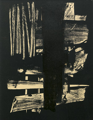 Lot 3915, Auction  107, Vingtieme siecle und Soulages, Pierre - Illustr., Nouvelle série XXIe Année No. 13 Noel 1959