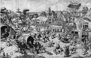Lot 5062, Auction  107, Bruegel, Pieter d. Ä. - nach, Die Kirmes am St. Georgs Tag