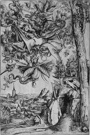 Lot 5093, Auction  107, Cranach, Lucas  d. Ä., Die Versuchung des hl. Antonius